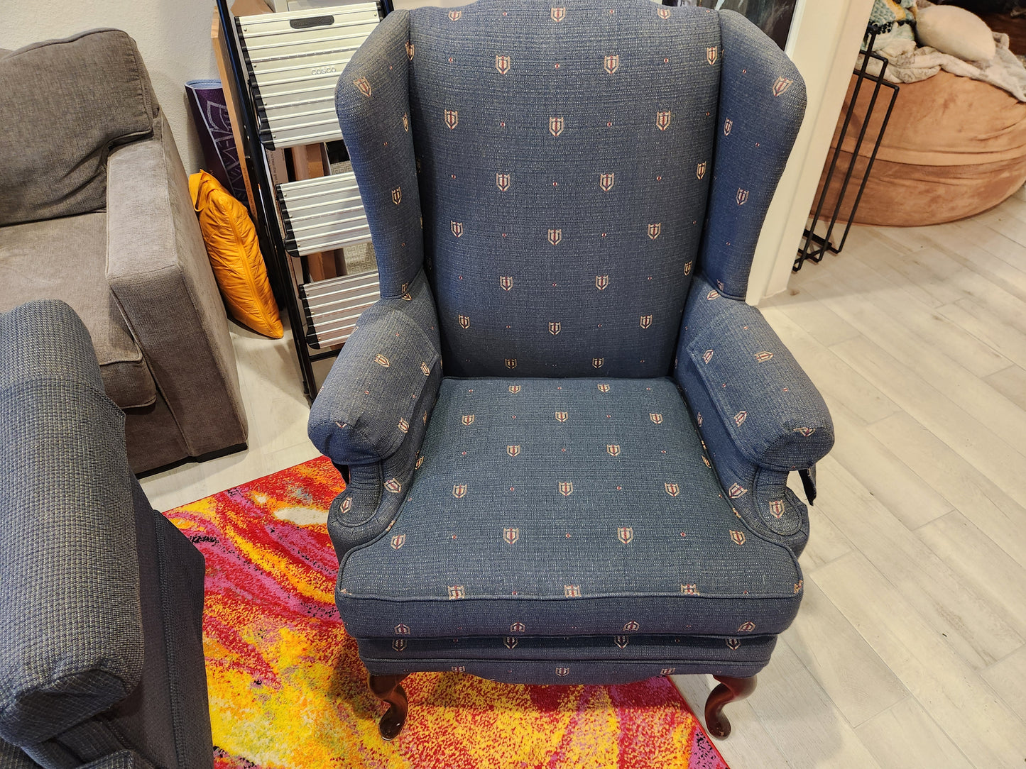 Vintage King Hickory Couch and Chair