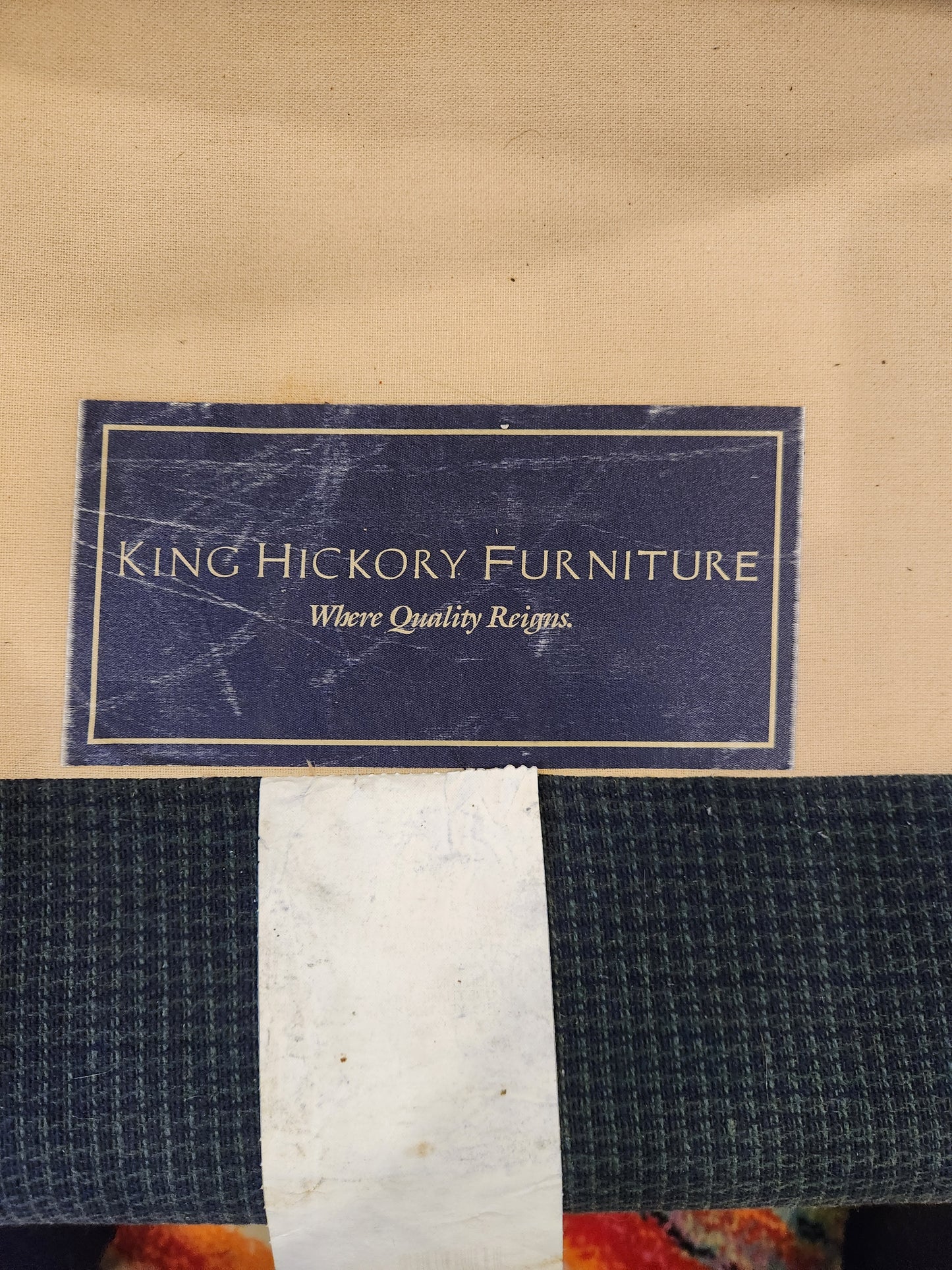 Vintage King Hickory Couch and Chair